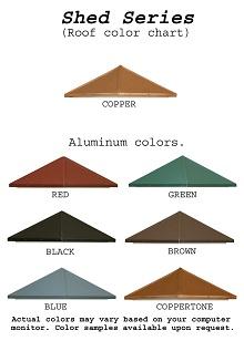 Shed Cupola Color Options