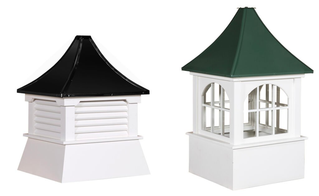 metal rooftop cupola