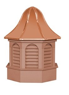 Pinnacle cupola with copper bell roof