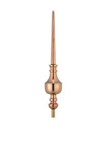 Victoria copper cupola finial