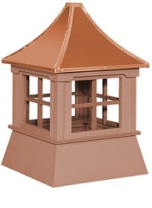 Victorian shed cedar PVC cupola